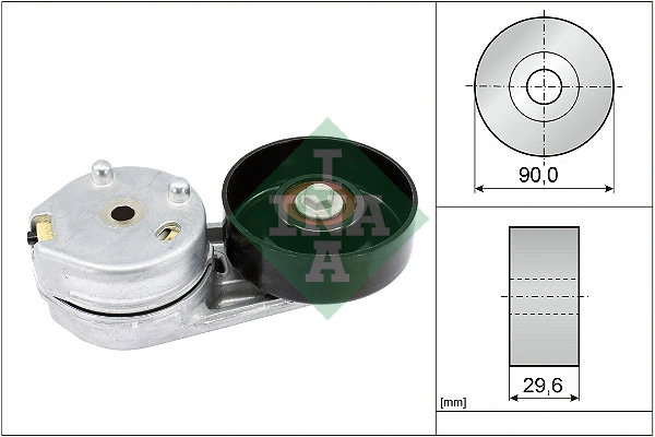 Belt Tensioner, V-ribbed belt